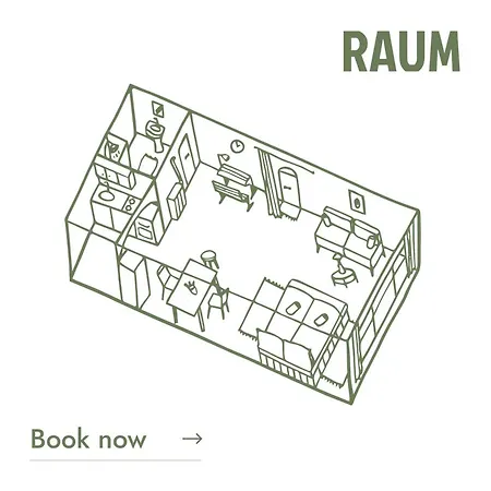 Raum Life - Design Mit Kueche In Der Altstadt 아파트 *